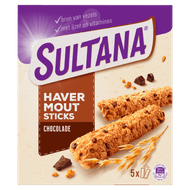 Sultana Oat sticks chocolate 5 st.