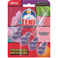 WC-eend Toiletblok houder active clean tropical adventur