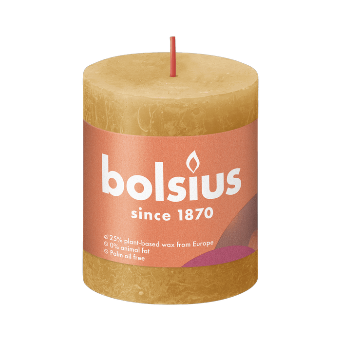 Bolsius Kaars rustiek honey comb