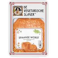 De Vegetarische Slager Spaanse worst vegetarisch
