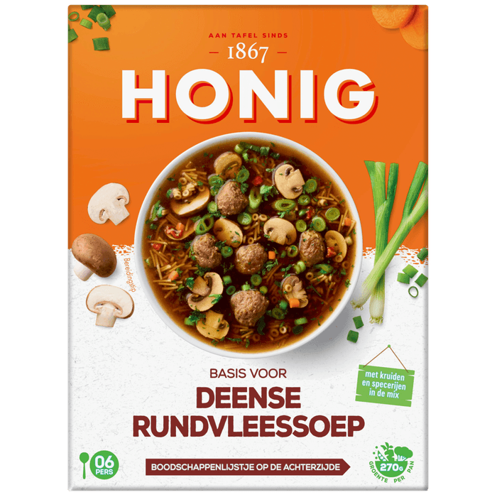 Honig Deense rundvleessoep