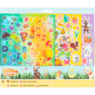 Paasstickers 4 vellen 27x23 cm