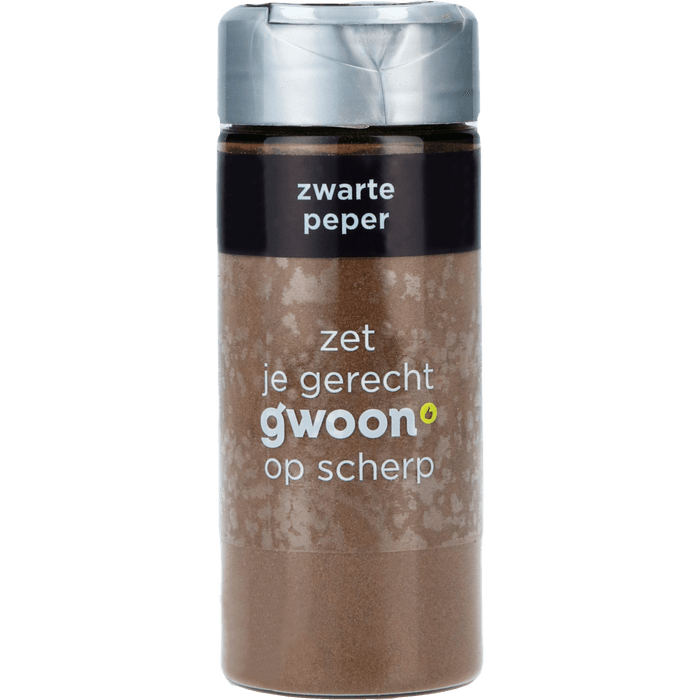 G'woon Peper zwart
