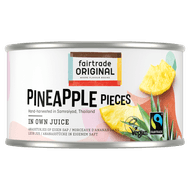 Fairtrade Ananasstukjes op sap