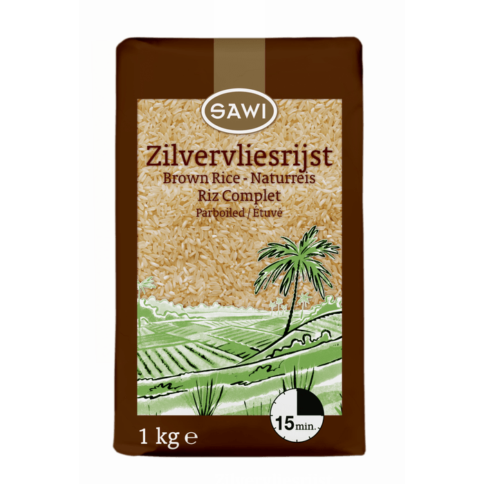 Sawi Zilvervliesrijst