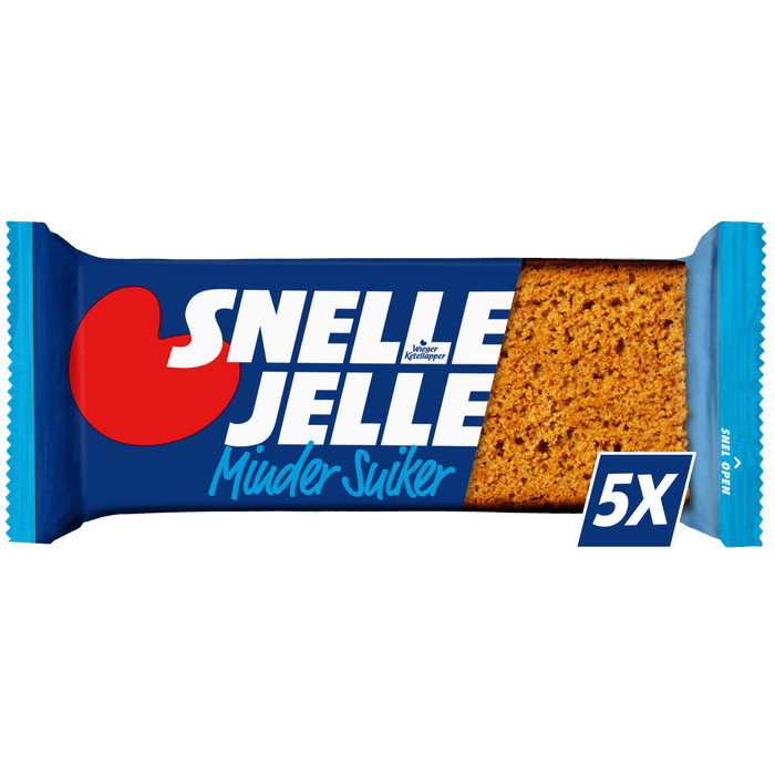 Snelle Jelle Ontbijtkoek minder suiker 5 stuks