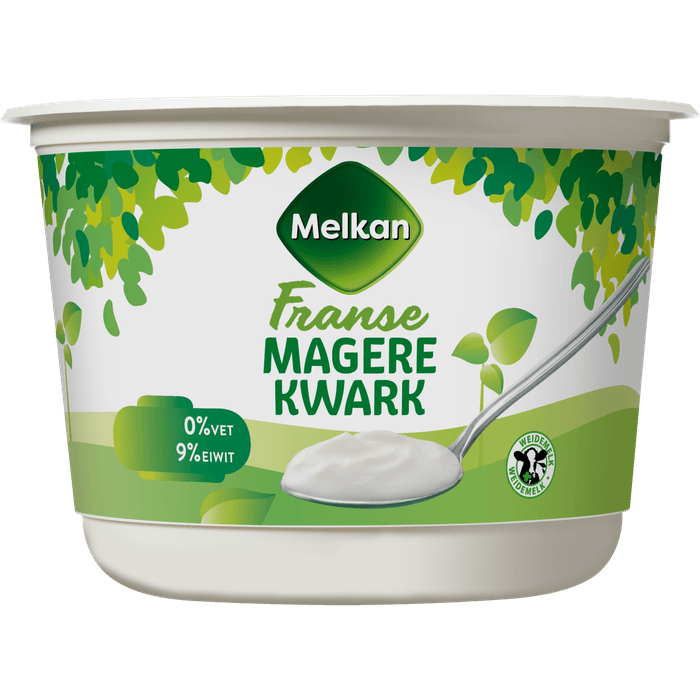 Melkan Milde franse kwark mager