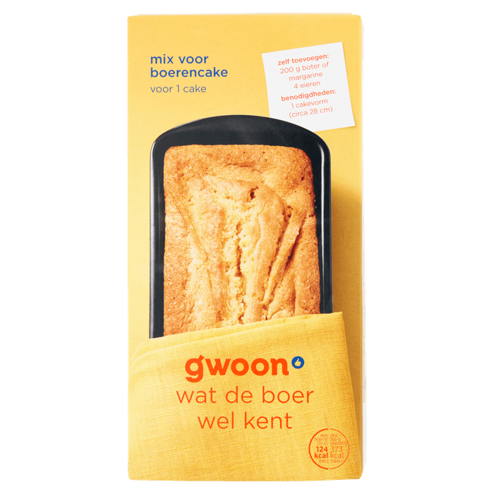 G'woon Mix voor boerencake