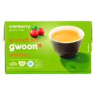 G'woon Groene thee cranberry kop 20 zakjes