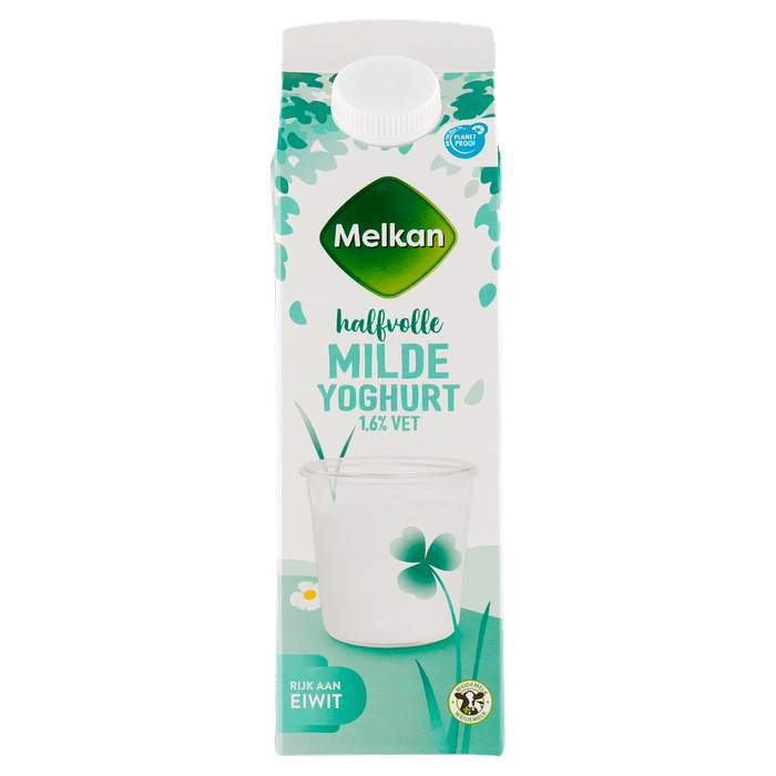 Melkan Milde yoghurt halfvol