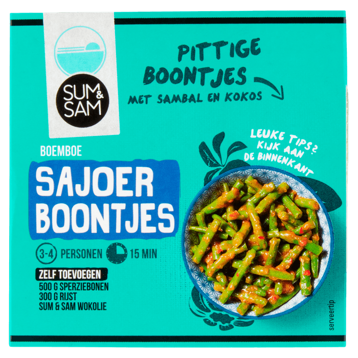 Sum & Sam Boemboe sajoer boontjes