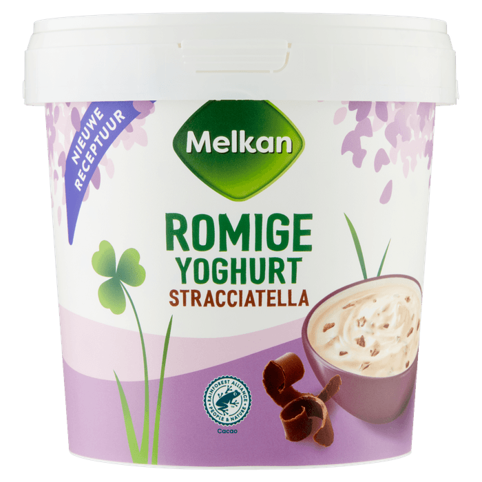 Melkan Romige yoghurt stracciatella