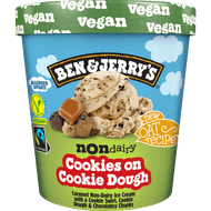 Ben & Jerry's Cookies on cookie dough non dairy