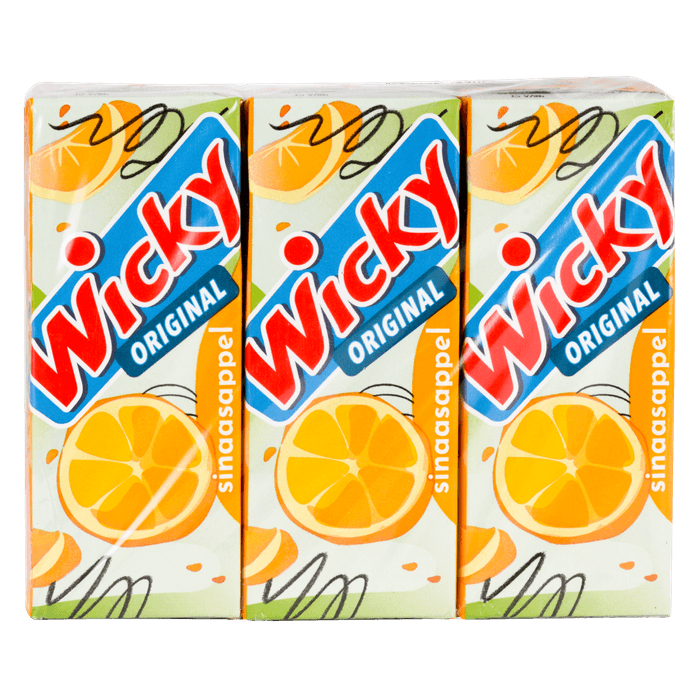 Wicky Sinaasappel 6x20 cl