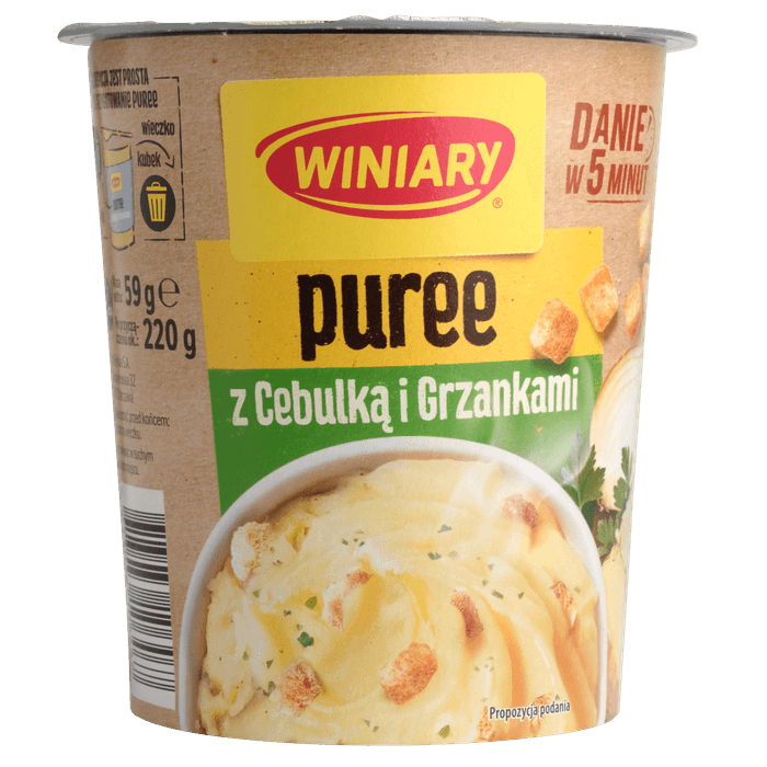 Winiary Danie ziemniaki gerechten van aardappelen