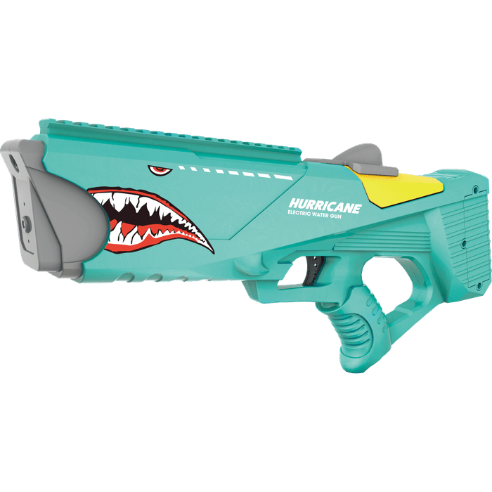 Waterblast electrisch waterpistool hurricane groen
