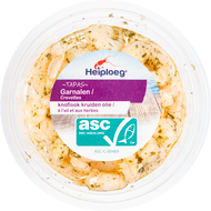 Heiploeg Garnalen in knoflook olie