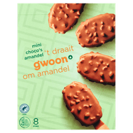 G'woon Mini choco amandel 8 stuks