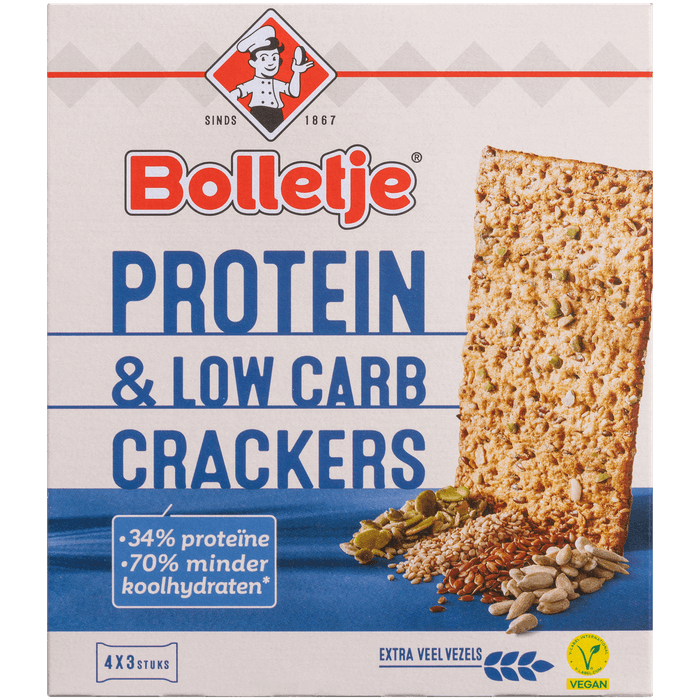 Bolletje Crackers protein low carb