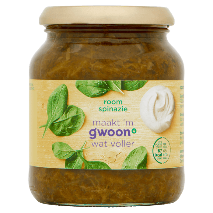 G'woon Roomspinazie