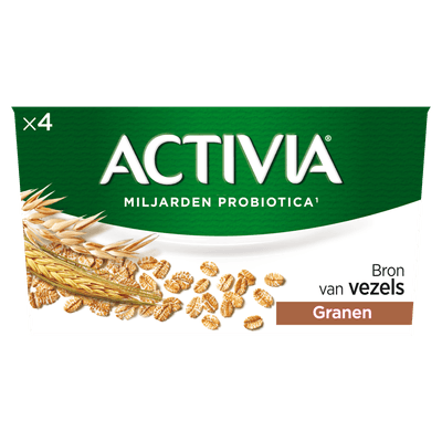 Activia Yoghurt granen 4 stuks