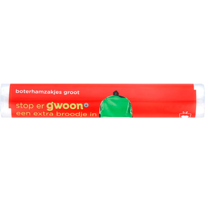 G'woon Boterhamzakjes groot