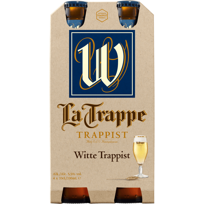 La Trappe Witte trappist 4x33 cl
