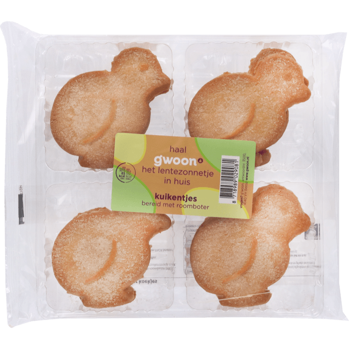 G'woon Roomboterkuikentjes