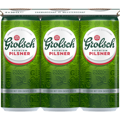 Grolsch Pilsener 6x50 cl
