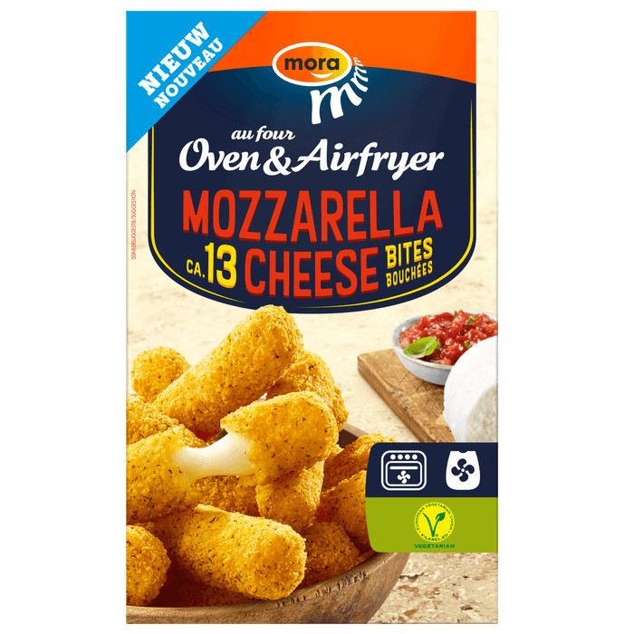 Mora Oven & airfryer mozzarella cheese bites