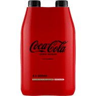 Coca-Cola Zero 4 x 50cl