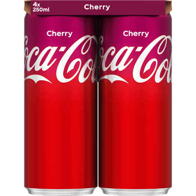 Coca-Cola Regular cherry 4x25 cl