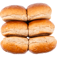 DekaVers Bakkersbollen bruin 6 stuks