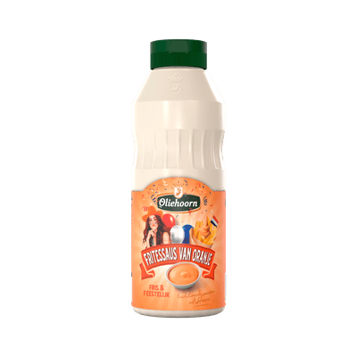 Oliehoorn Fritessaus oranje