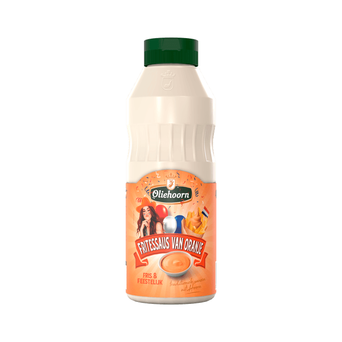 Oliehoorn Fritessaus oranje