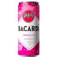 Bacardi Razz & up