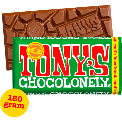 Tony's Chocolonely melk hazelnoot