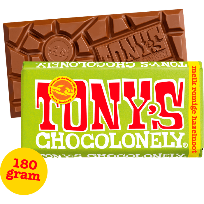 Tony's Chocolonely Chocolonely melk romige hazelnoot crunch