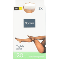 Panty 20 denier mousse zwart 36/38