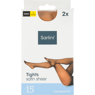 Panty 15 denier lycra daino 36/38 2 st