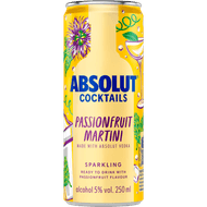 Absolut Passionfruit martini