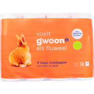 G'woon Toiletpapier 4-laags