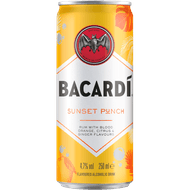 Bacardi Sunset punch