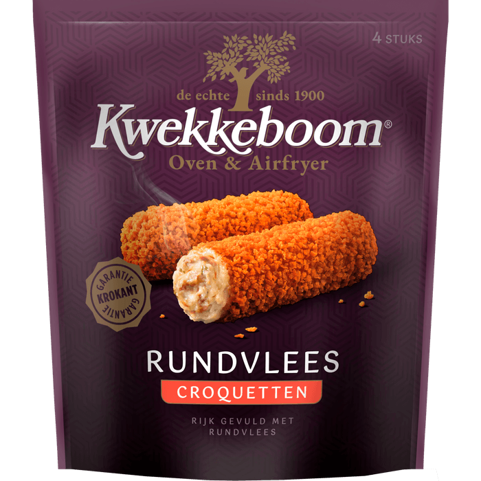 Kwekkeboom Oven croquetten 4 stuks