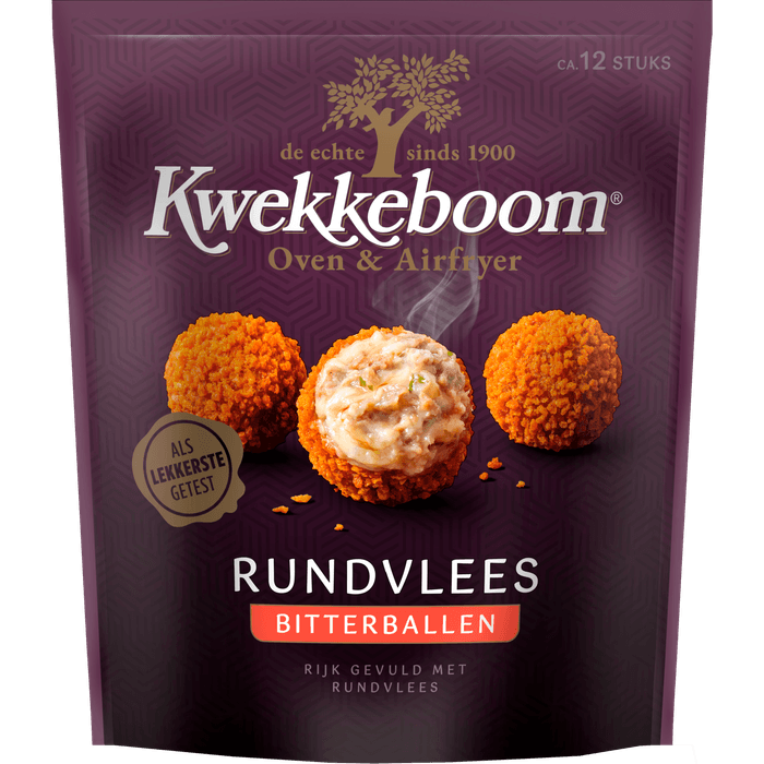Kwekkeboom Borrelsnacks bitterballen 12 stuks