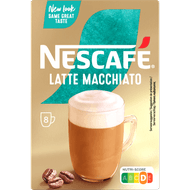 Nescafé Oploskoffie latte macchiato 8 koppen