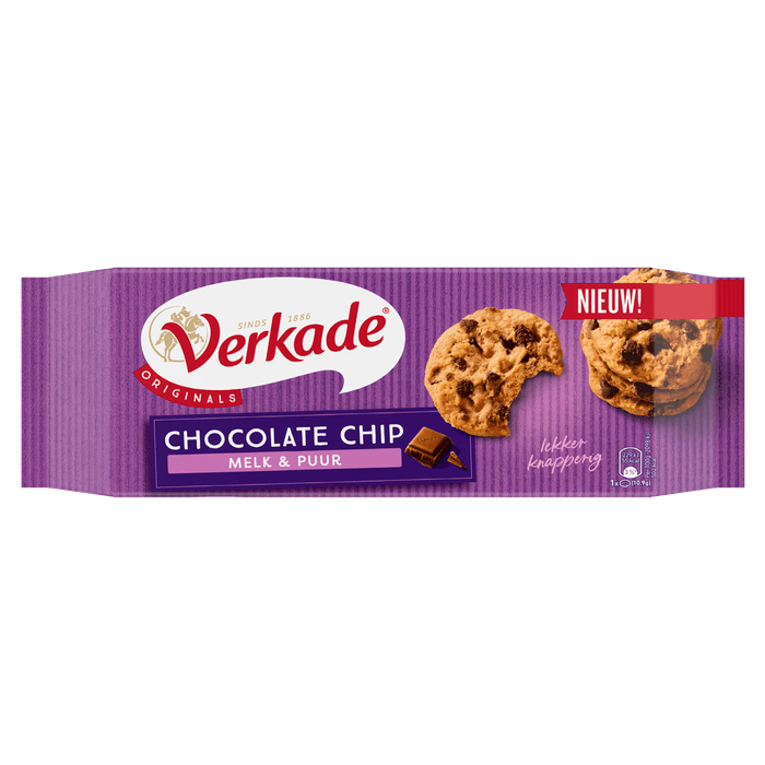 Verkade Chocolade chip melk&puur
