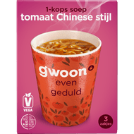 G'woon Chinese tomatensoep 1-kops