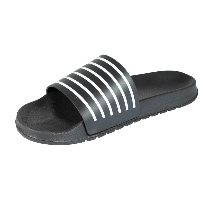 Badslippers navy of zwart