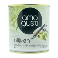 Amogusti Olijven gevuld met ansjovis